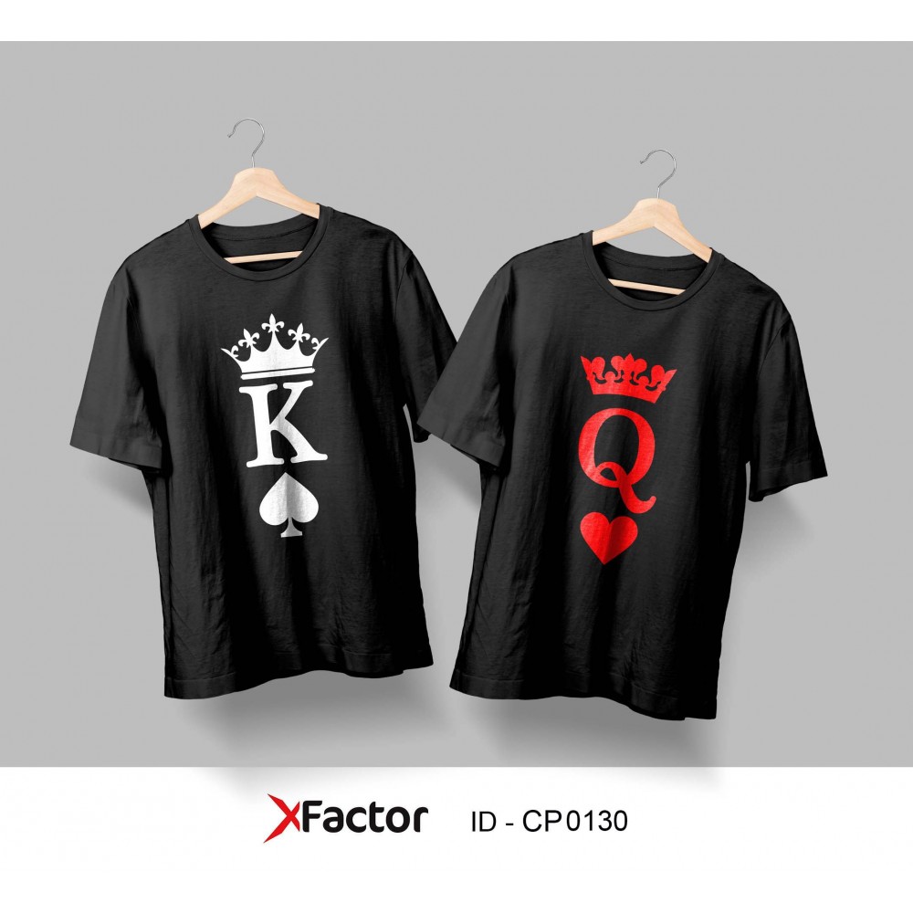 K @ Q crown T Shirt